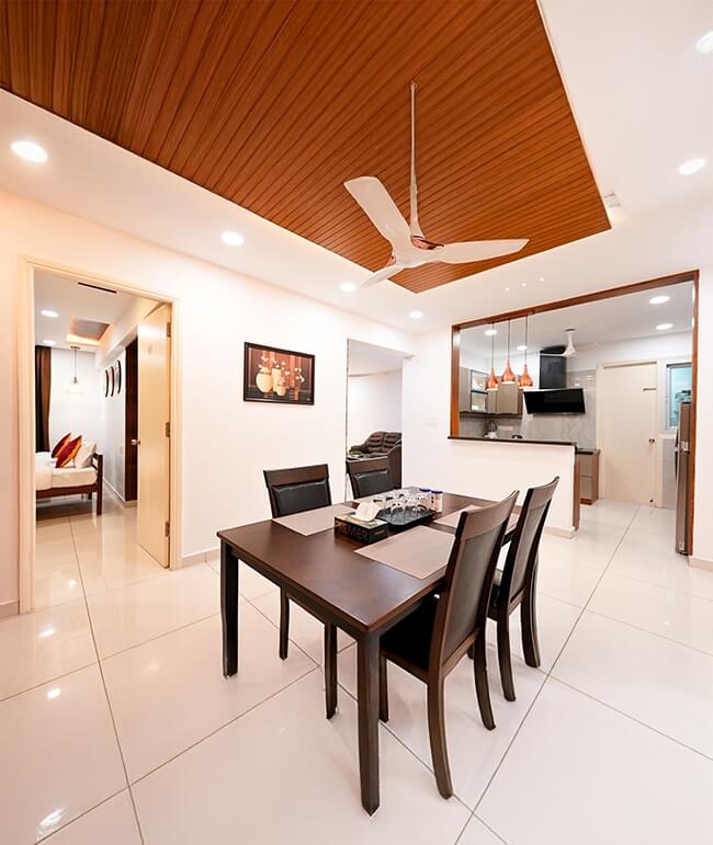 fully furnished interiors