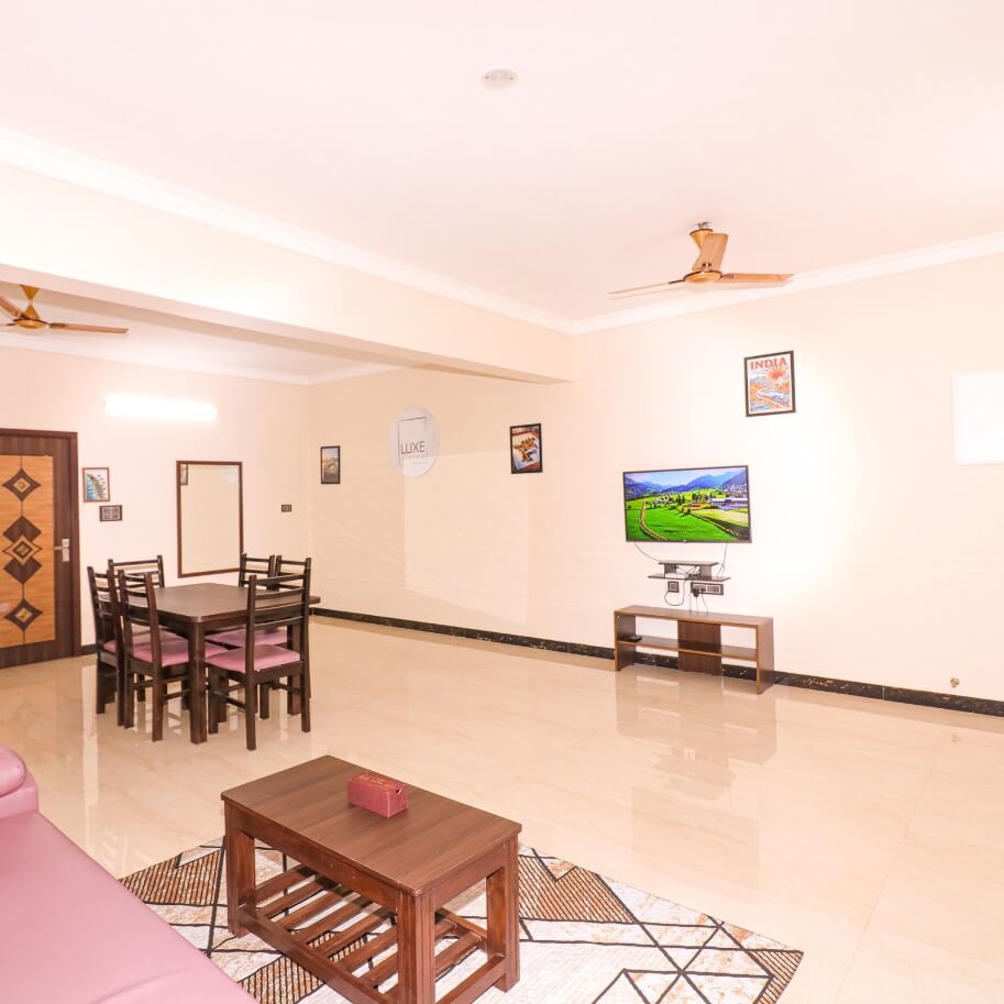 solid wood table luxe living korattur